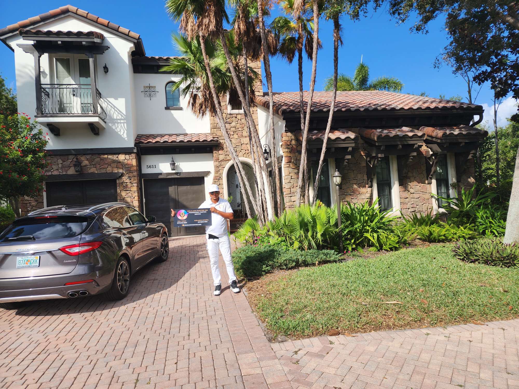 exterior house painting bradenton 01 jpg by Gold Lion Painting Inc for Bradenton