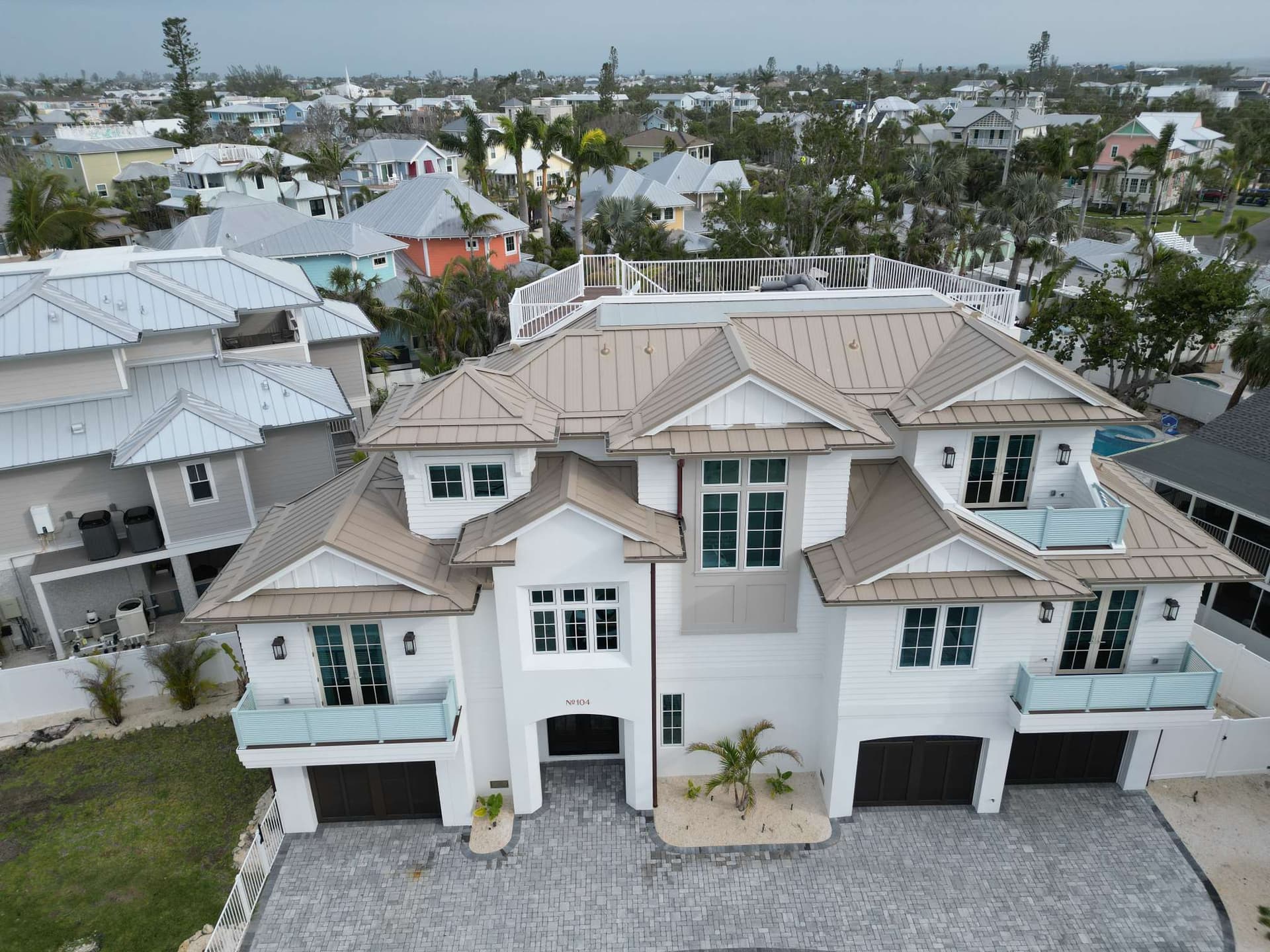 Exterior house painting project by Gold Lion Painting Inc