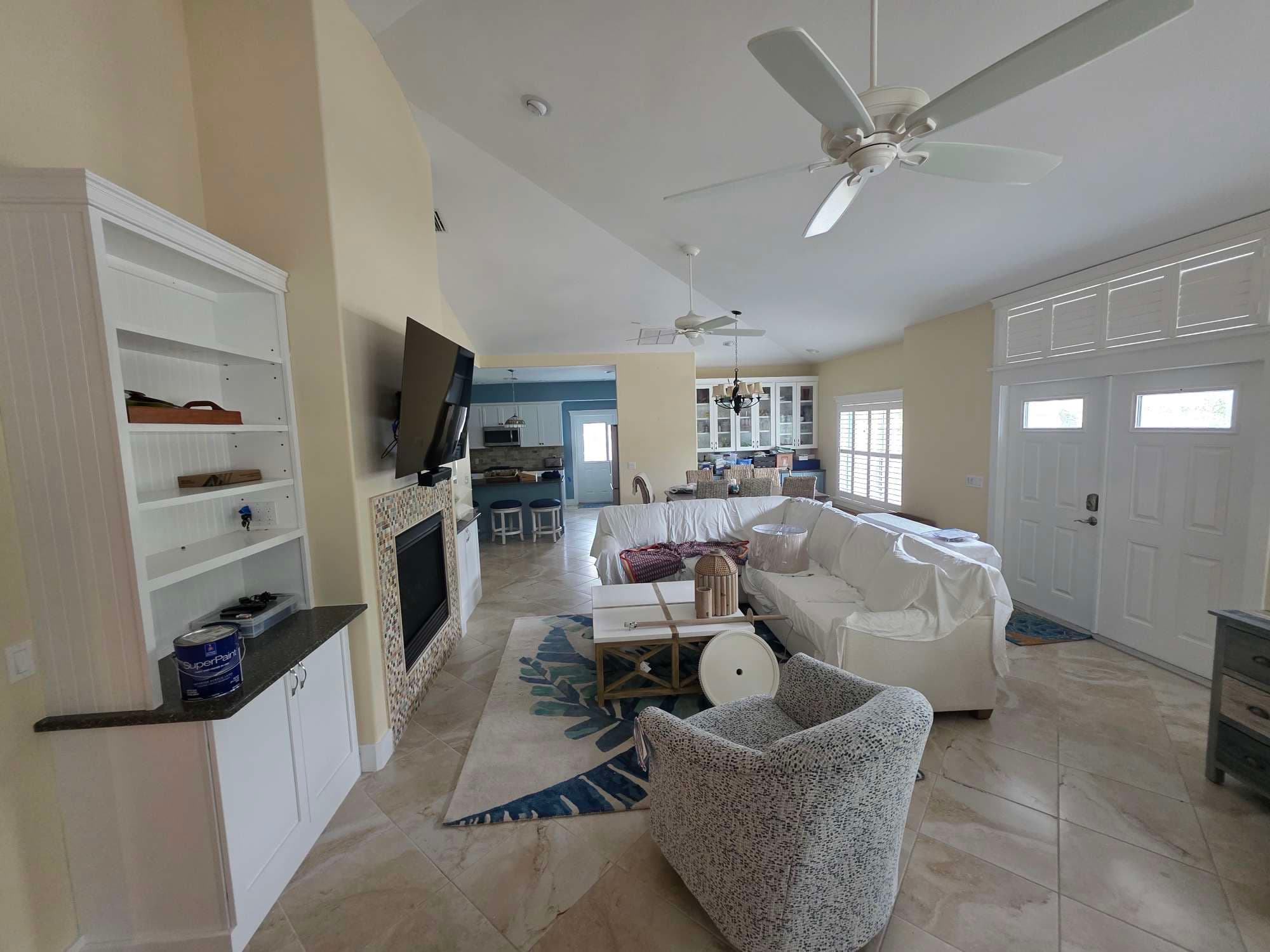 Painters contractor interior painting by Gold Lion Painting Inc for Parrish