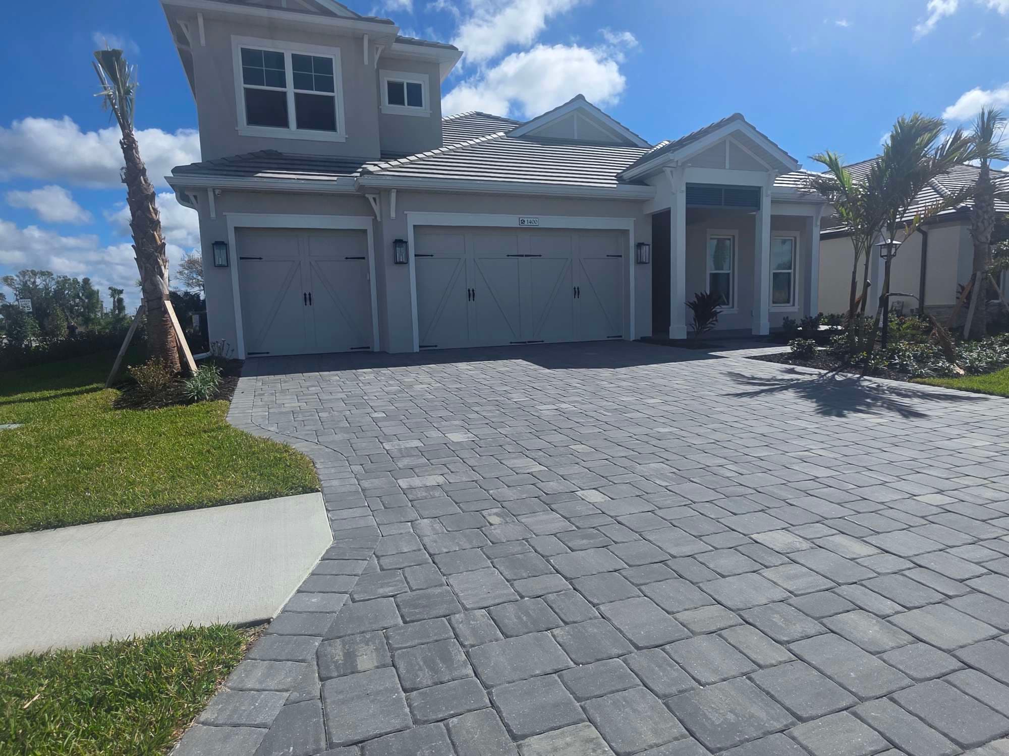 Exterior house painting project in Parrish