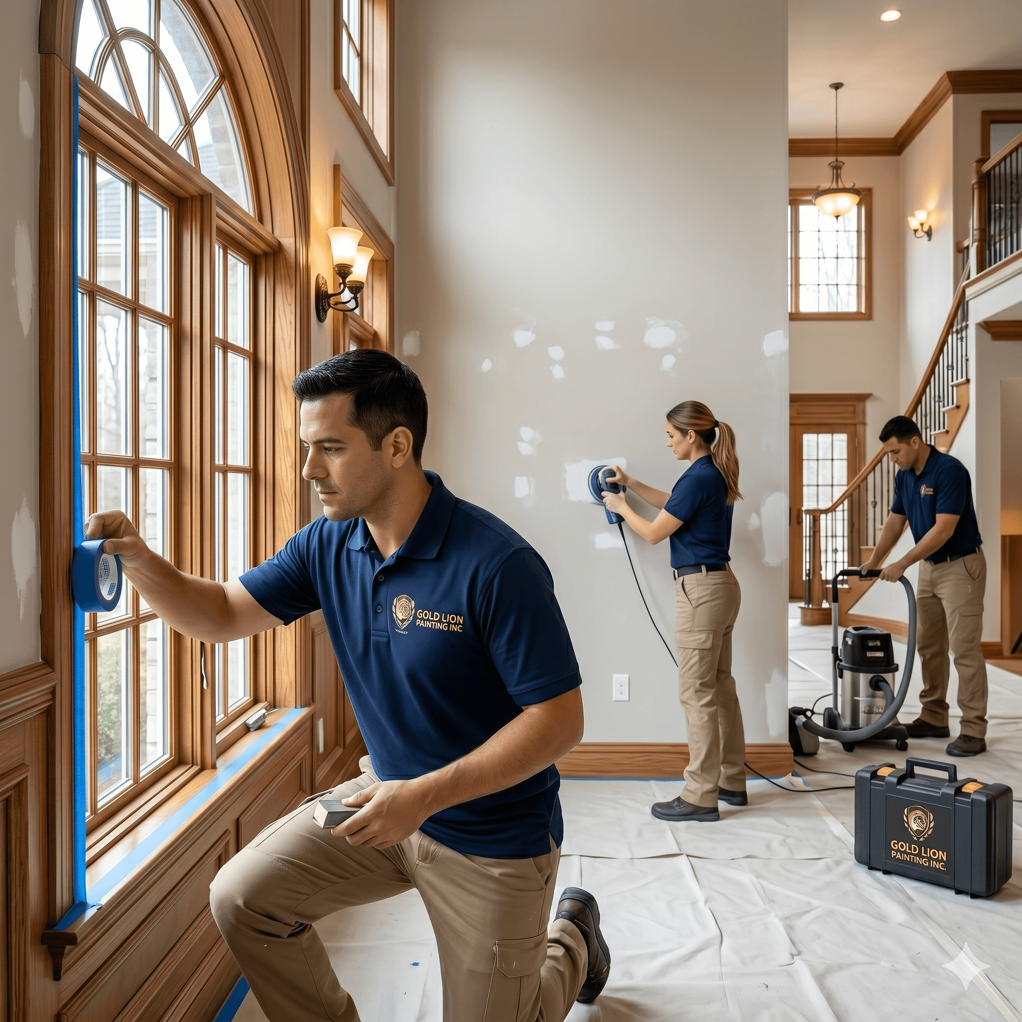 2. Preparation painting process