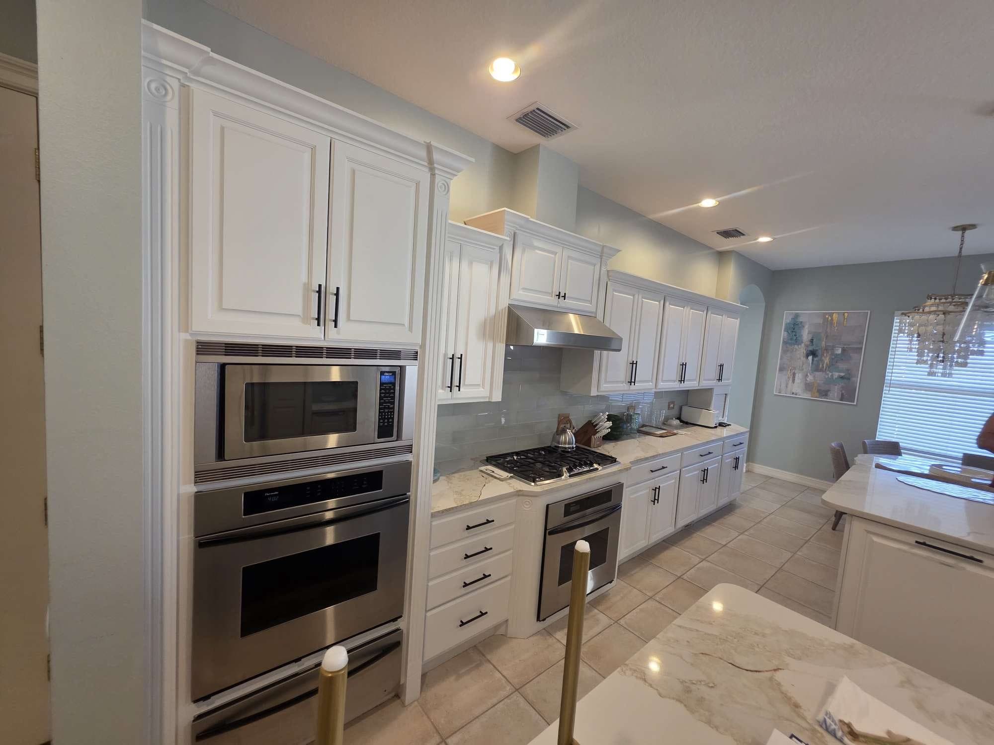 interior cabinet by Gold Lion Painting Inc for Venice