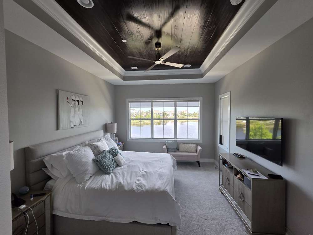 interior setup siesta by Gold Lion Painting Inc for Siesta Key