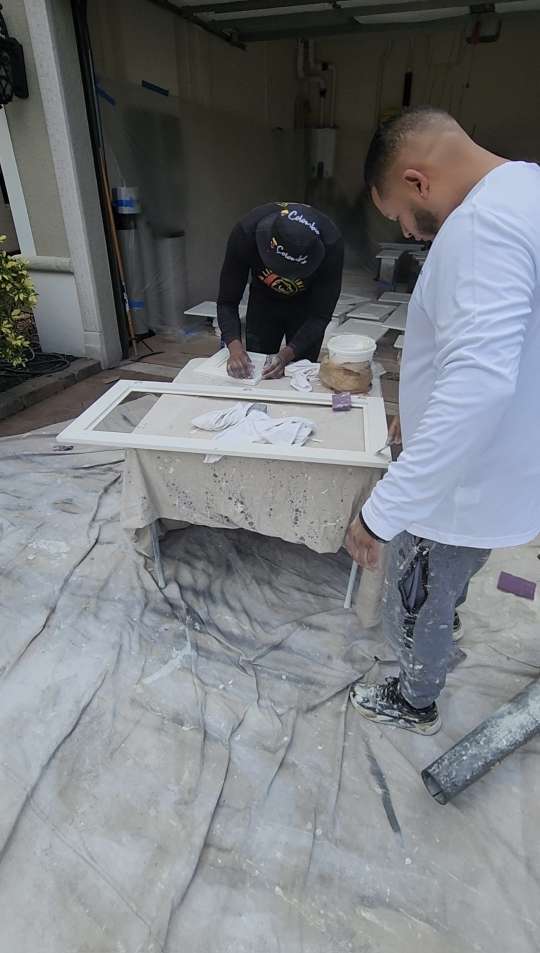 preparation siesta 7 by Gold Lion Painting Inc for Siesta Key